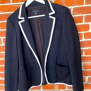 Great black and white jacket from Ann Taylor